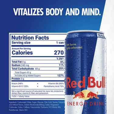 Red Bull 20oz 1ct (12pck)