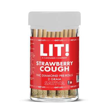 LIT THC Liquid Diamonds Pre Rolls 10ct (1pck)