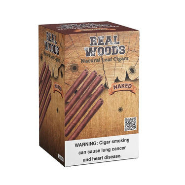 Real Woods Natural Leaf Cigars 5ct (8pck)