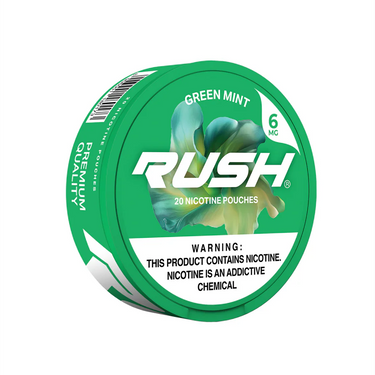 RUSH nicotine pouches 6mg 20ct (5pck)