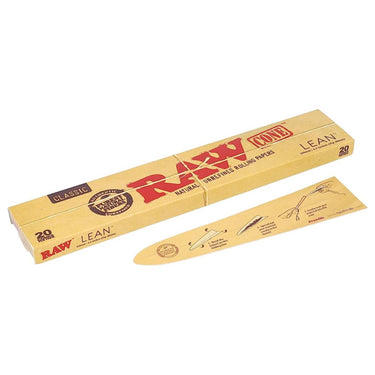 RAW Classic Lean Cone 110mm-40mm Tip 20ct (12Pck)