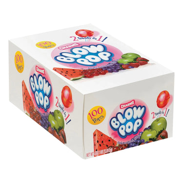 Charms Blow Pops 0.8 oz Assorted Fruity Flavors 100/Box