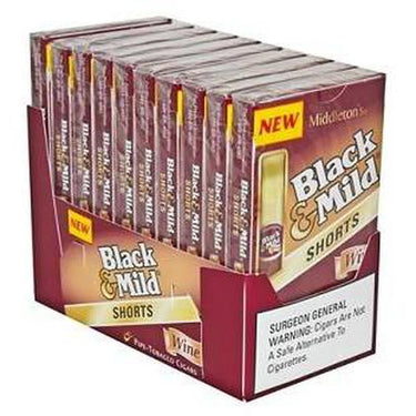 Black & Mild Shorts Cigars 5ct (10pck)