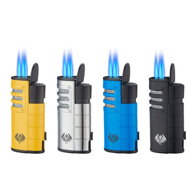 Triple Shot Lighter Display Flame 1ct (4pck)