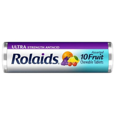 Rolaids Extra Strength Antacid Chewable Tablets 10ct (12pck)