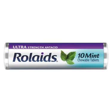 Rolaids Extra Strength Antacid Chewable Tablets 10ct (12pck)